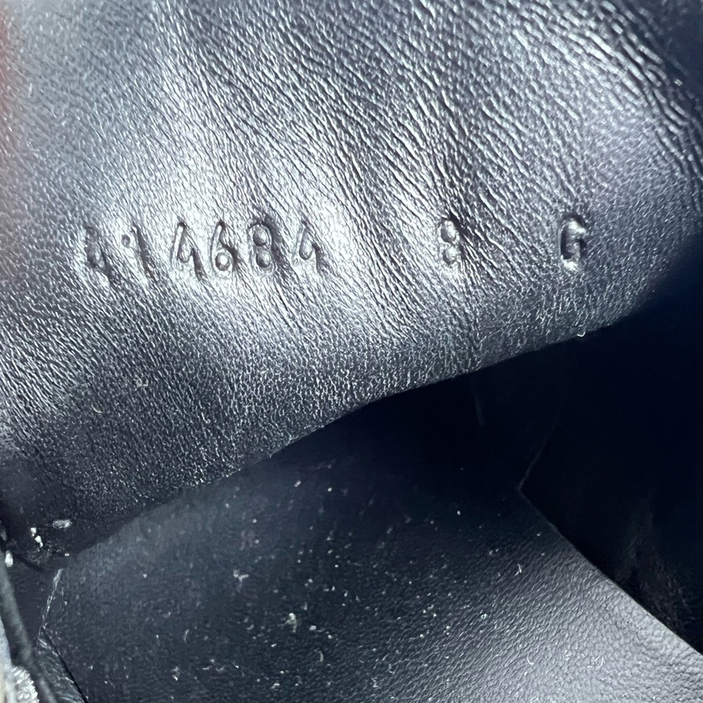 Gucci Glitter Ace Sneakers w/ Web Stripe & Stud Detail – Size 9 – full inclusion - Picture 10 of 13